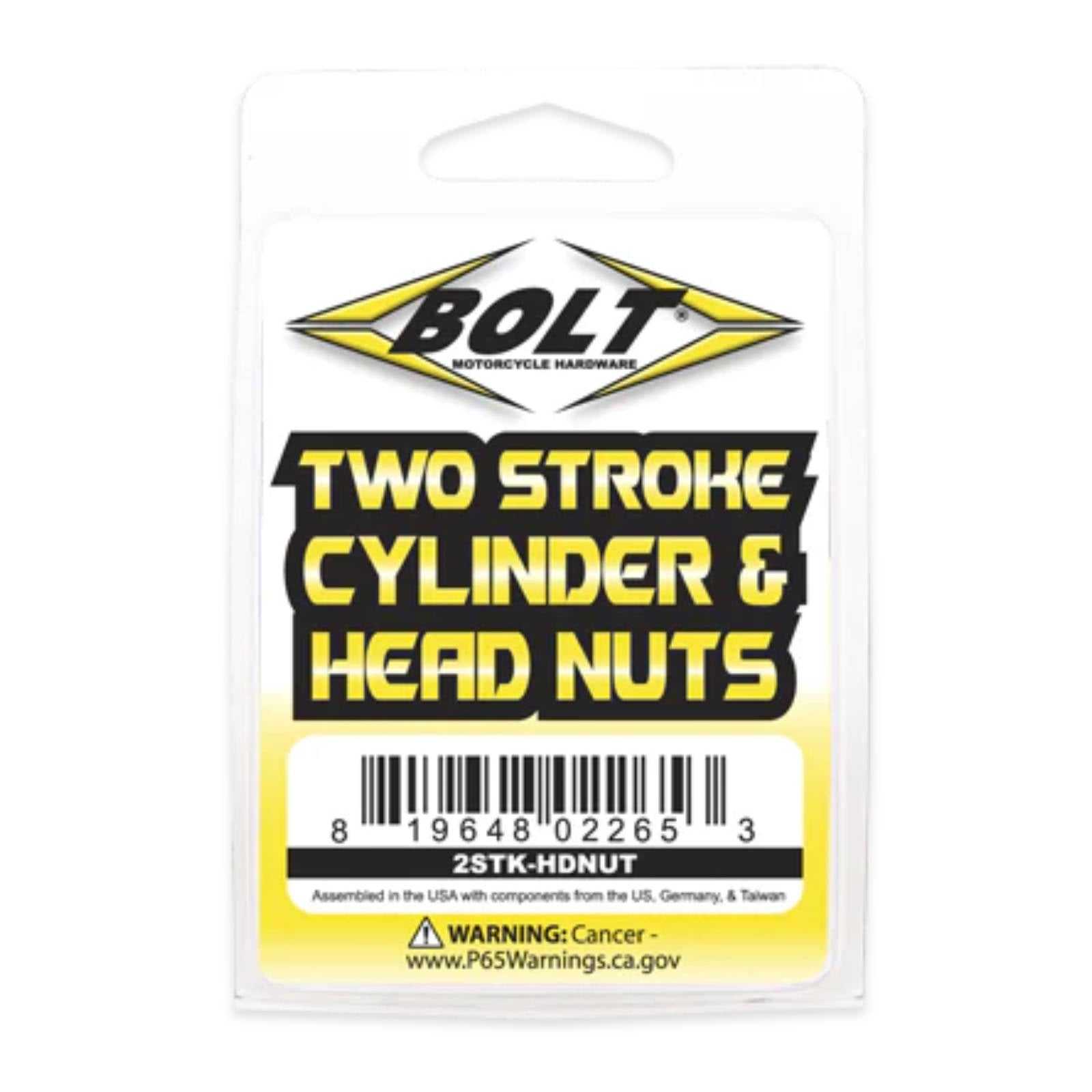 Bolt, 2 STROKE CYLINDER & HEAD NUTS