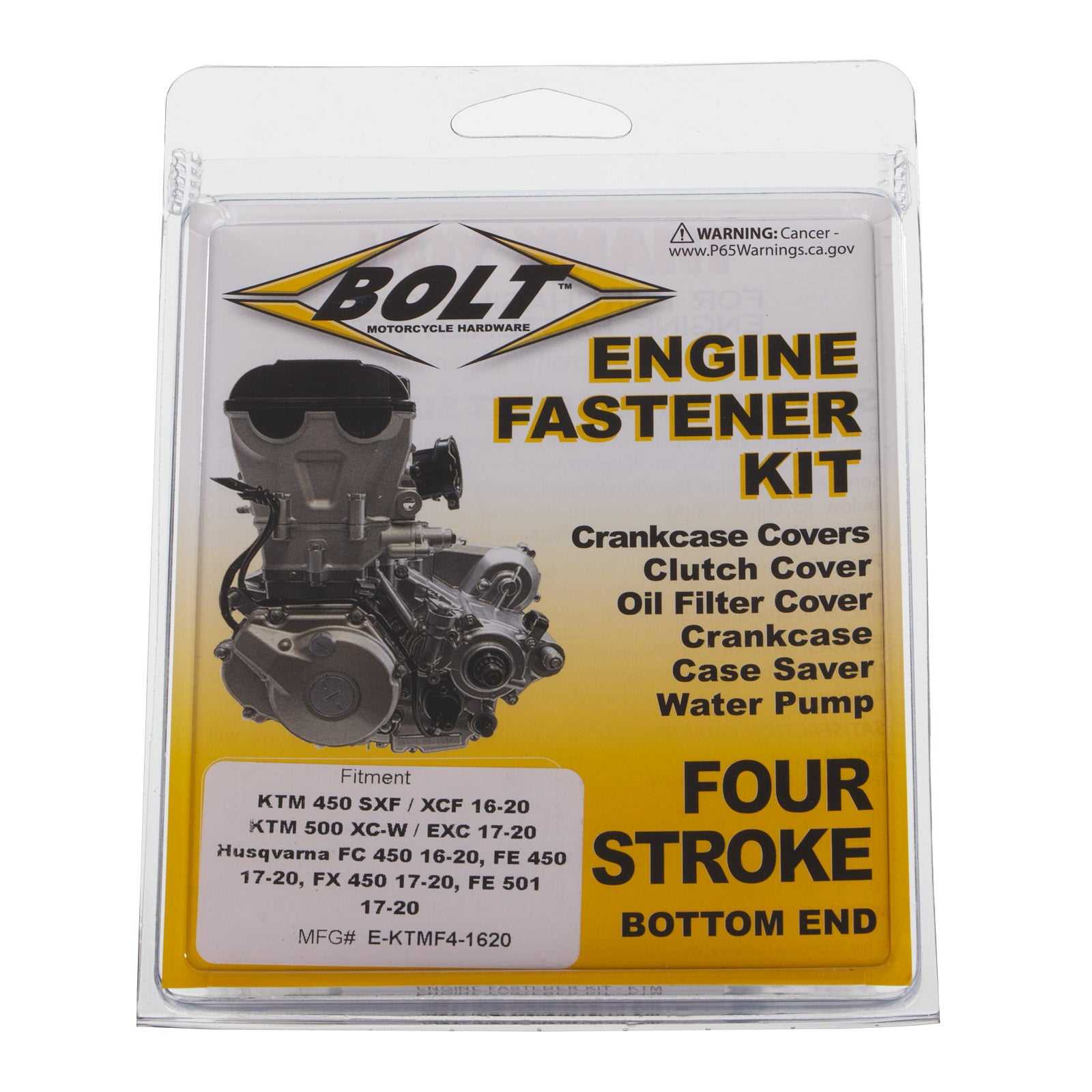 Bolt, BOLT ENG FAST KIT KTM 450 EXC 17-22 (4-STROKE)