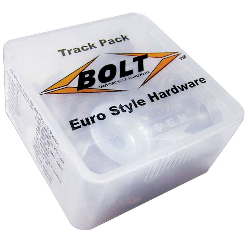 Bolt, BOLT EURO TRACK PACK RETAIL 6 PACK -- SAVE 20%