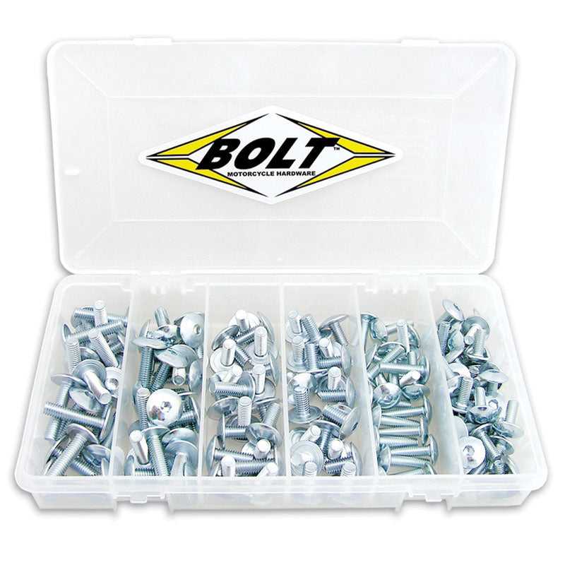 Bolt, BOLT FAIRING BOLT ASSTD 20 ea 5x12/5x20/6x12/6x16/6x20/6x25