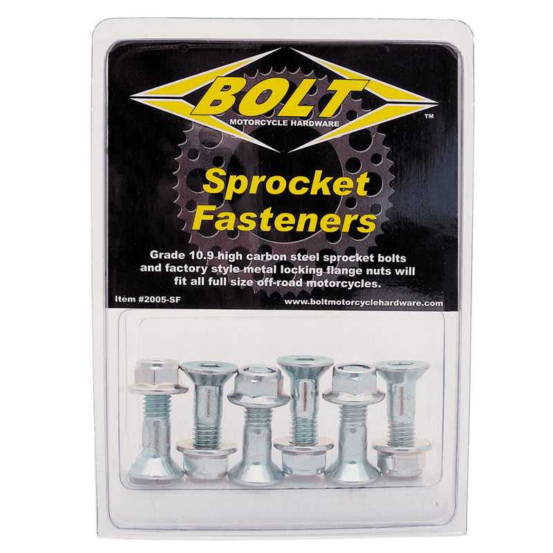 Bolt, BOLT HUB-SAVERS SPROCKET BOLTS/NUTS -CRF Style