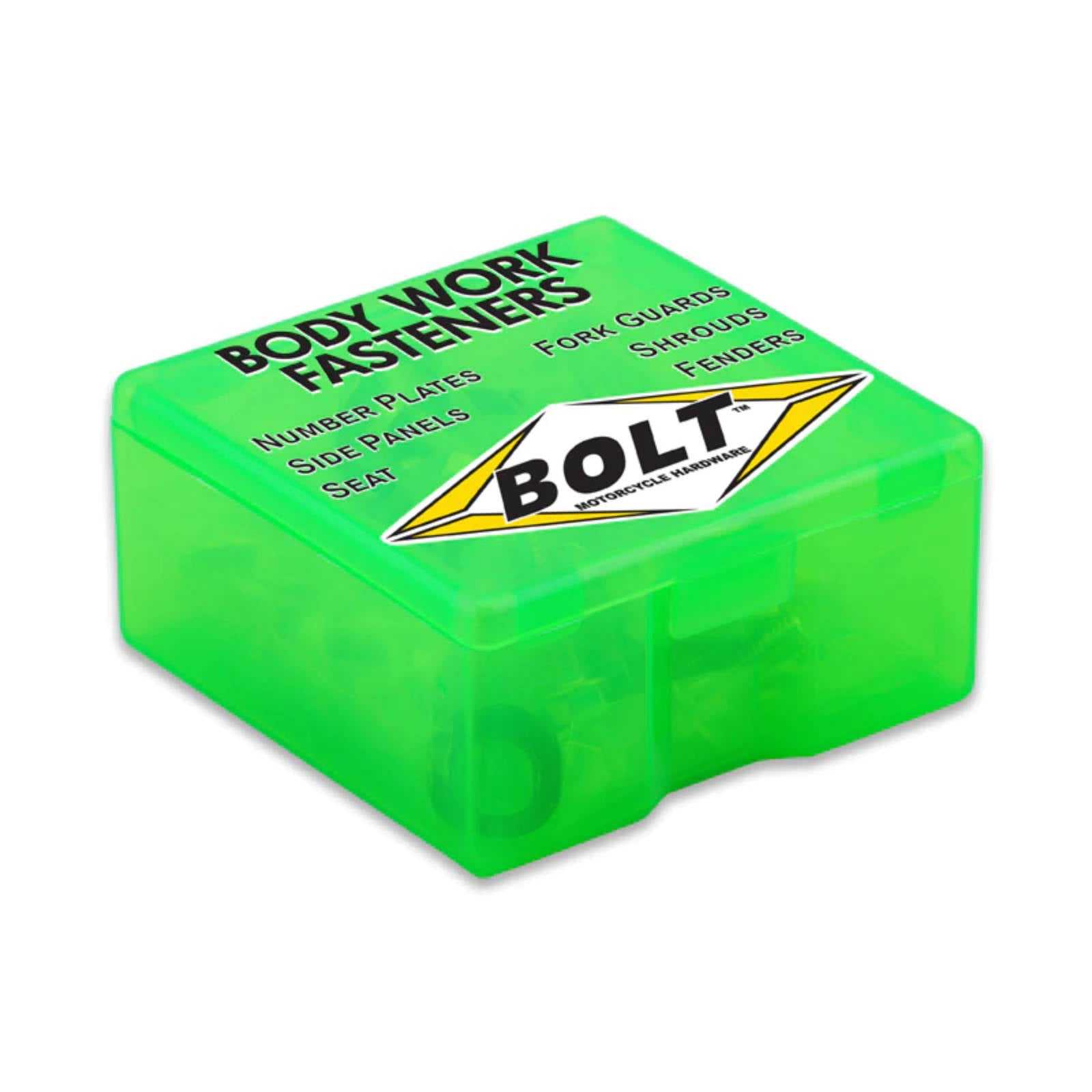 Bolt, BOLT PLASTICS FASTENER KIT KAW KX450F 19- KX250F 21-