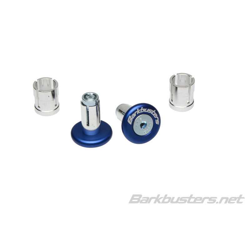 Barkbusters, Barkbusters Bar End Plug 14mm/18mm - Blue (Pair)
