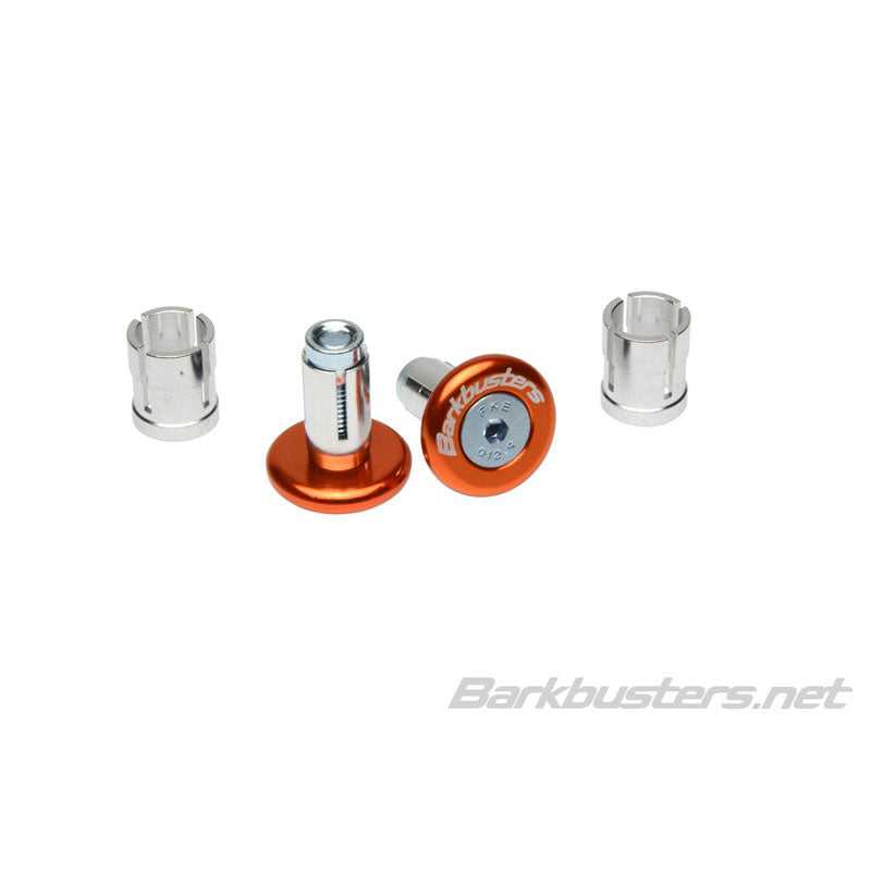 Barkbusters, Barkbusters Bar End Plug 14mm/18mm - Orange (Pair)
