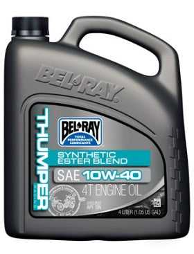 BELRAY, Bel-Ray Thumper Racing Synthetic Ester Blend 4T Engine Oil - 10W-40, 15W-50