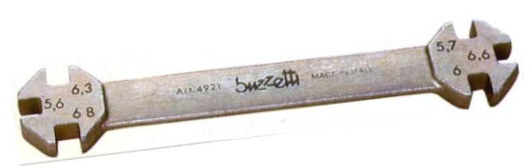 BUZZETTI, Buzzetti 6 Opening Spoke Key