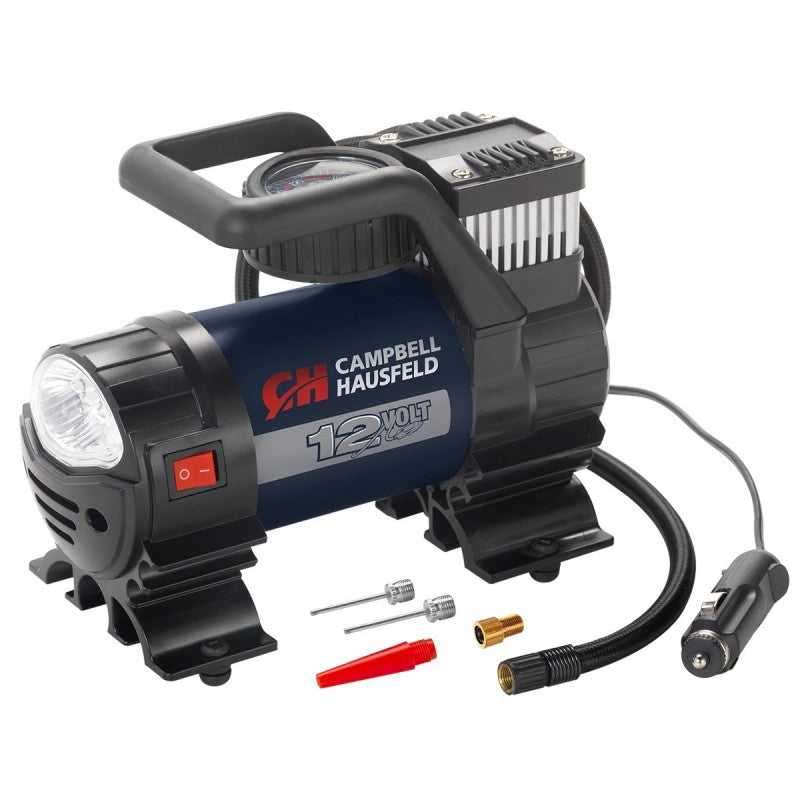 CAMPBELL HAUSFELD, CAMPBELL HAUSFELD INFLATOR 12V WITH LIGHT 150PSI