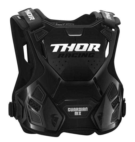THOR MX, CHEST PROTECTOR S24 THOR MX GUARDIAN MX ROOST ADULT MEDIUM LARGE BLACK