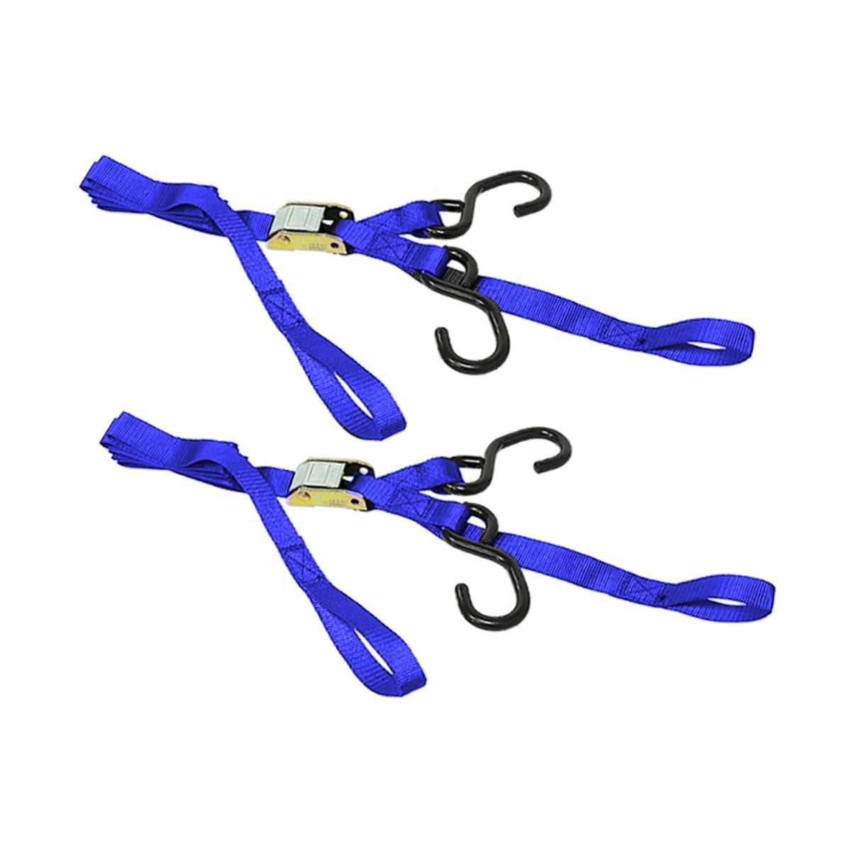 PSYCHIC MX, CLASSIC TIEDOWN PSYCHIC INTEGRATED SOFT HOOK 2,500LBS  RATED ASSEMBLY STRENGTH BLUE