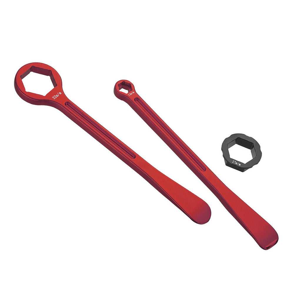 PSYCHIC MX, COMBO AXLE TIRE WRENCH LEVER SET  EURO KIT 32MM 27MM AXLES. 0MM 13MM AXLES ADJUSTER AND RIM LOCK NUT