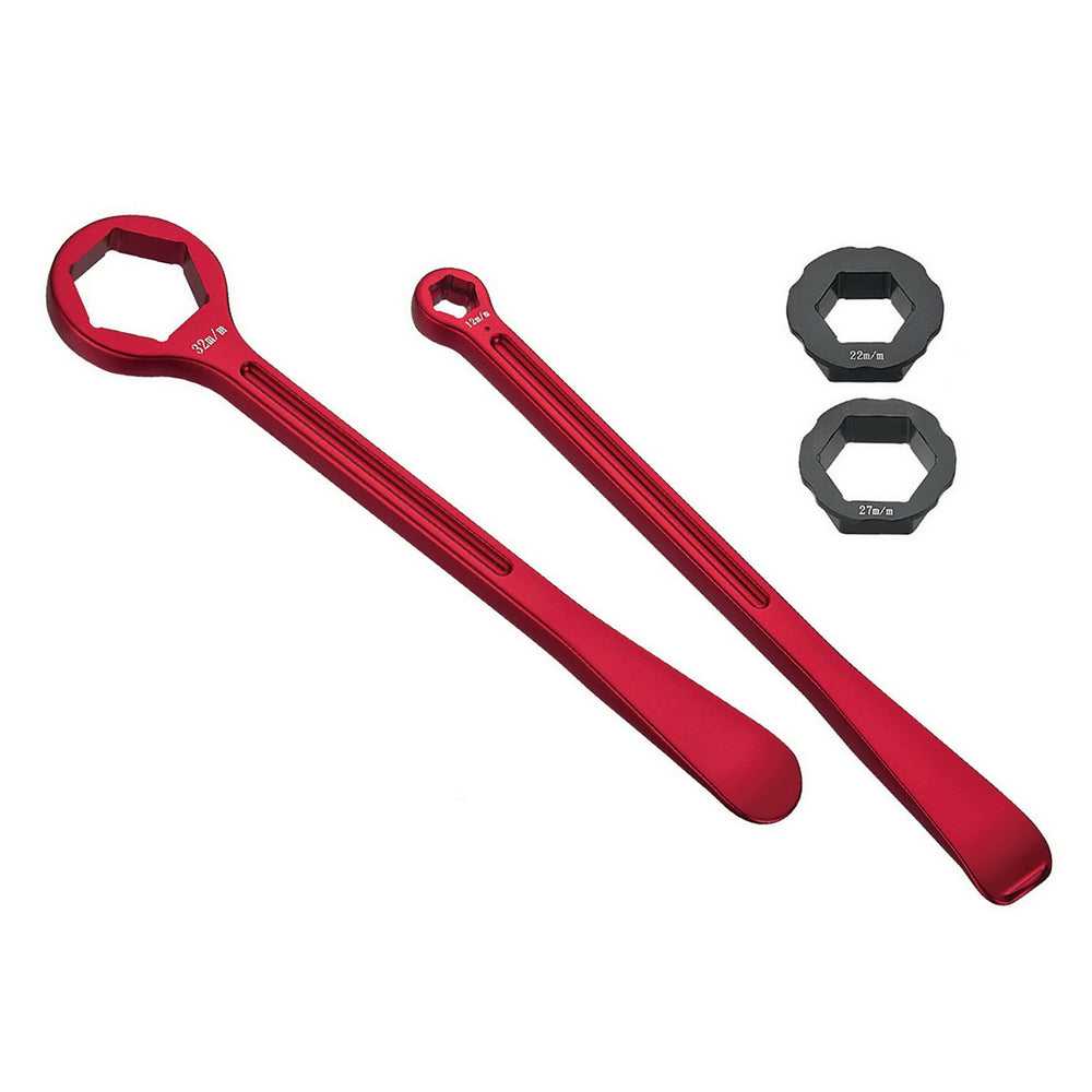 PSYCHIC MX, COMBO AXLE TIRE WRENCH LEVER SET METRIC KIT 32MM 27MM 22MM AXLES 10MM 12MM AXLE ADJUSTER AND RIM NUT