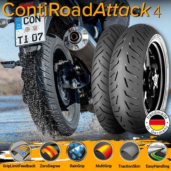 CONTINENTAL TYRES, CONTINENTAL - ContiRoadAttack 4