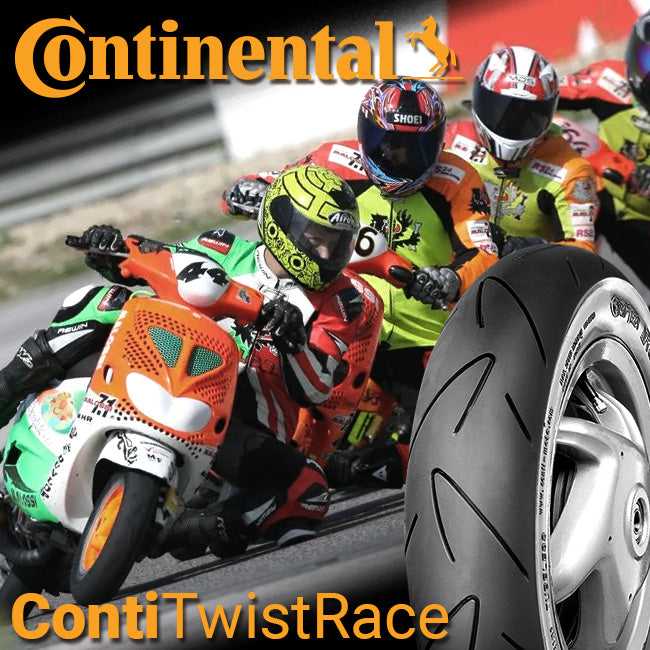 CONTINENTAL TYRES, CONTINENTAL -  ContiTwist Race 350-10 Scooter Tyre
