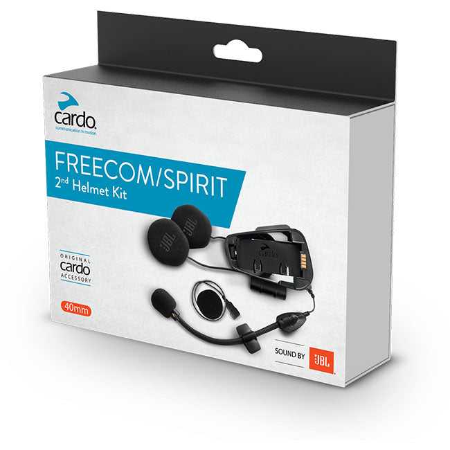 Cardo, Cardo FREECOM X / Spirit - 2nd Helmet Kit with JBL