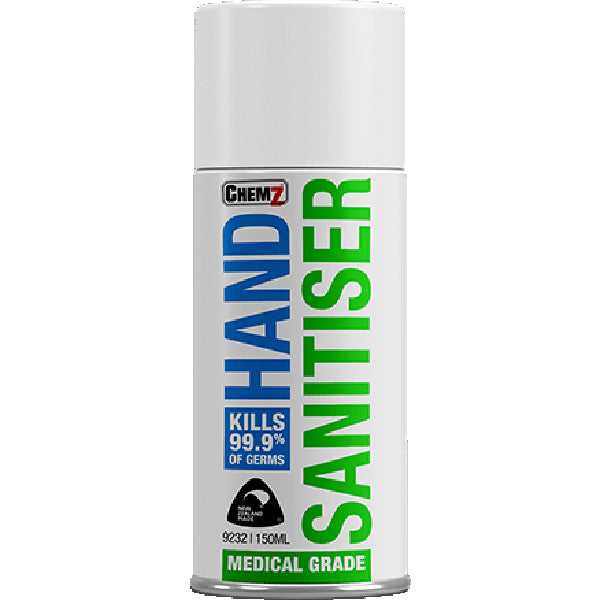 CHEMZ, Chemz Aerosol Hand Sanitiser (400 ml)