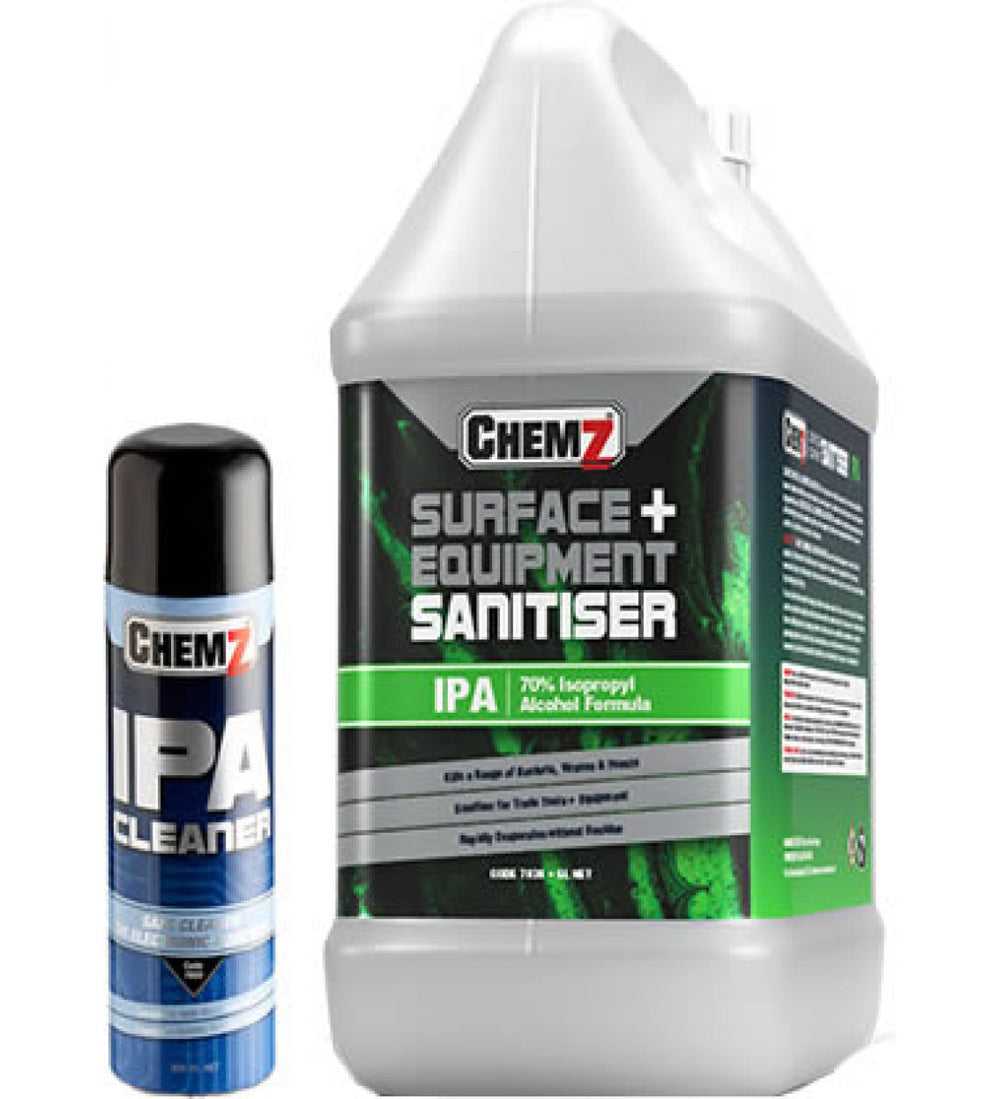 CHEMZ, Chemz IPA Cleaner and Surface Sanitiser (250 ml)