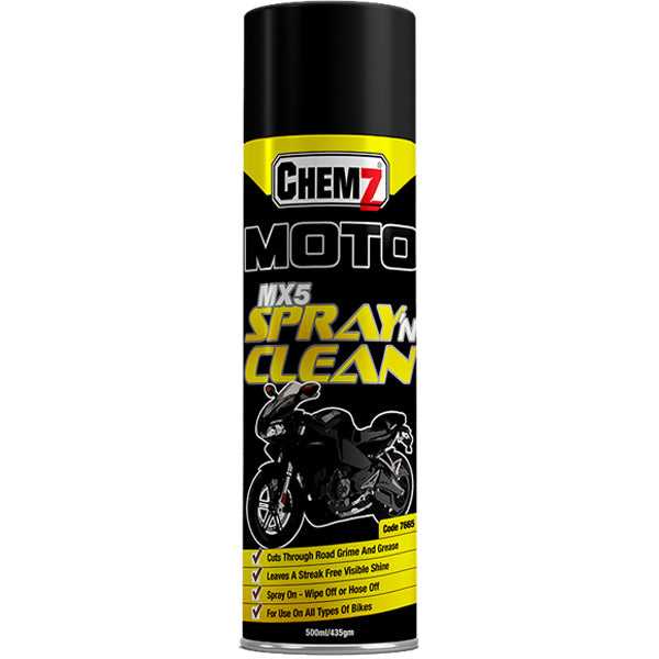 CHEMZ, Chemz Moto MX5 Spray Clean