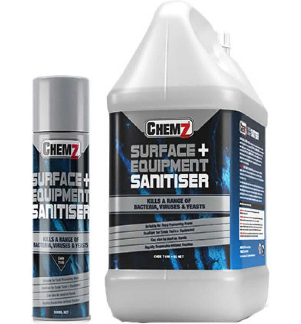 CHEMZ, Chemz Surface & Equipment Sanitiser Ethanol based (500 ml)