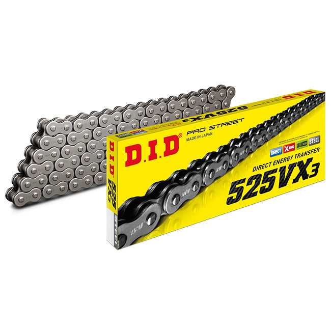 MotoParts, DID 525VX3 Pro Street - X-Ring Chain