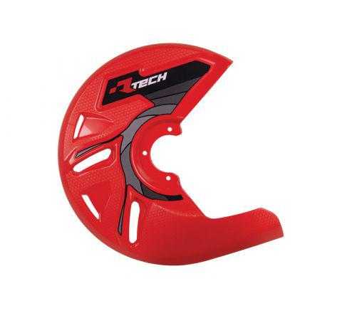 RTECH, DISC GUARD RTECH SUITABLE FOR STD OR OVERSIZE DISC REQUIRES MOUNTING KIT SOLD SEPARATELY RED