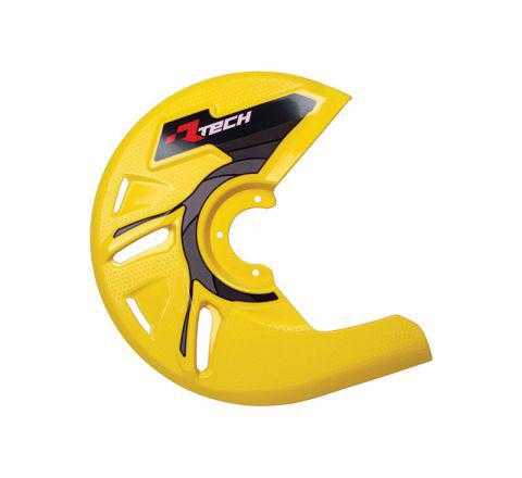 RTECH, DISC GUARD RTECH SUITABLE FOR STD OR OVERSIZE DISC REQUIRES MOUNTING KIT SOLD SEPARATELY YELLOW