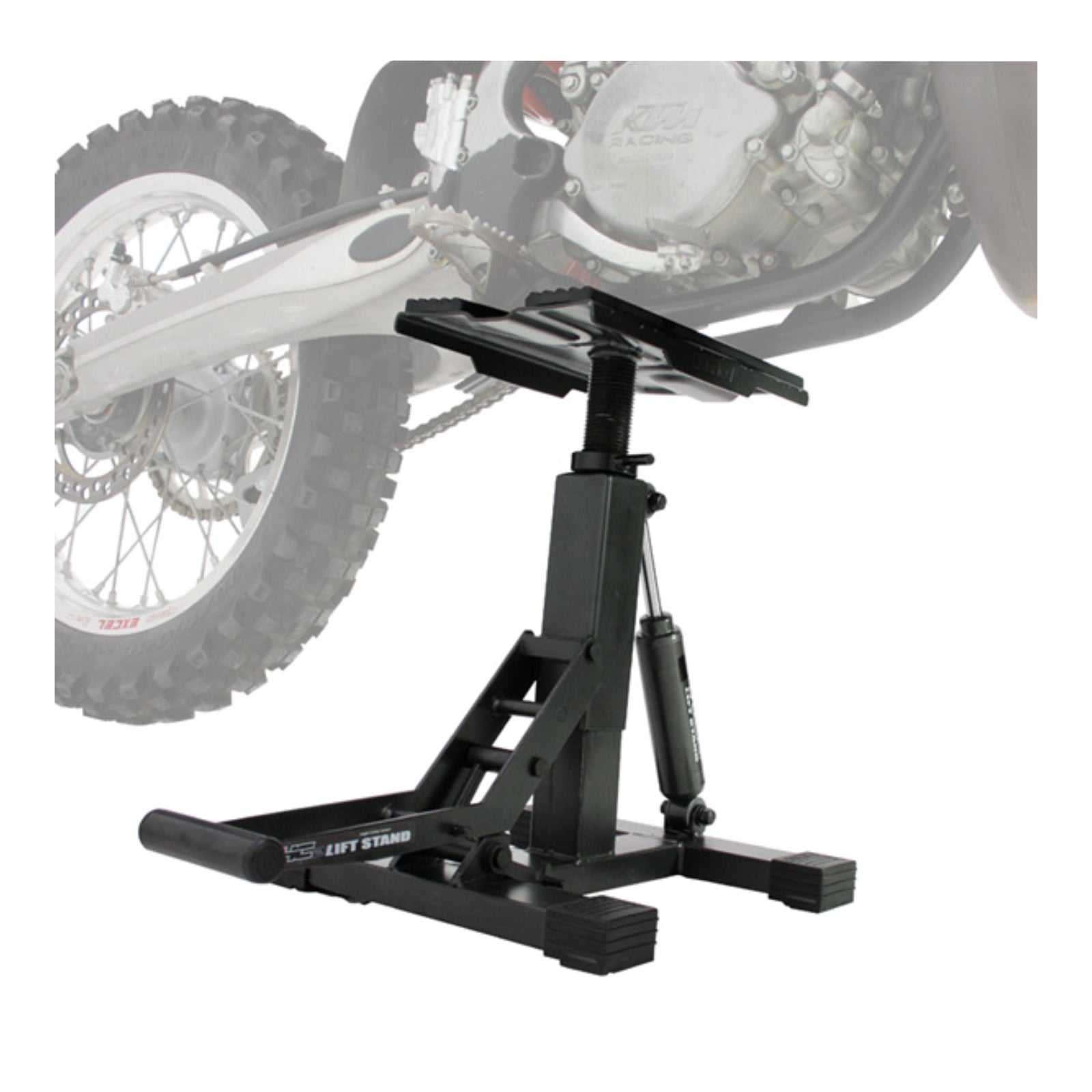 DRC, DRC HC2 Lift Stand Twin-arm with Damper - Black / Red