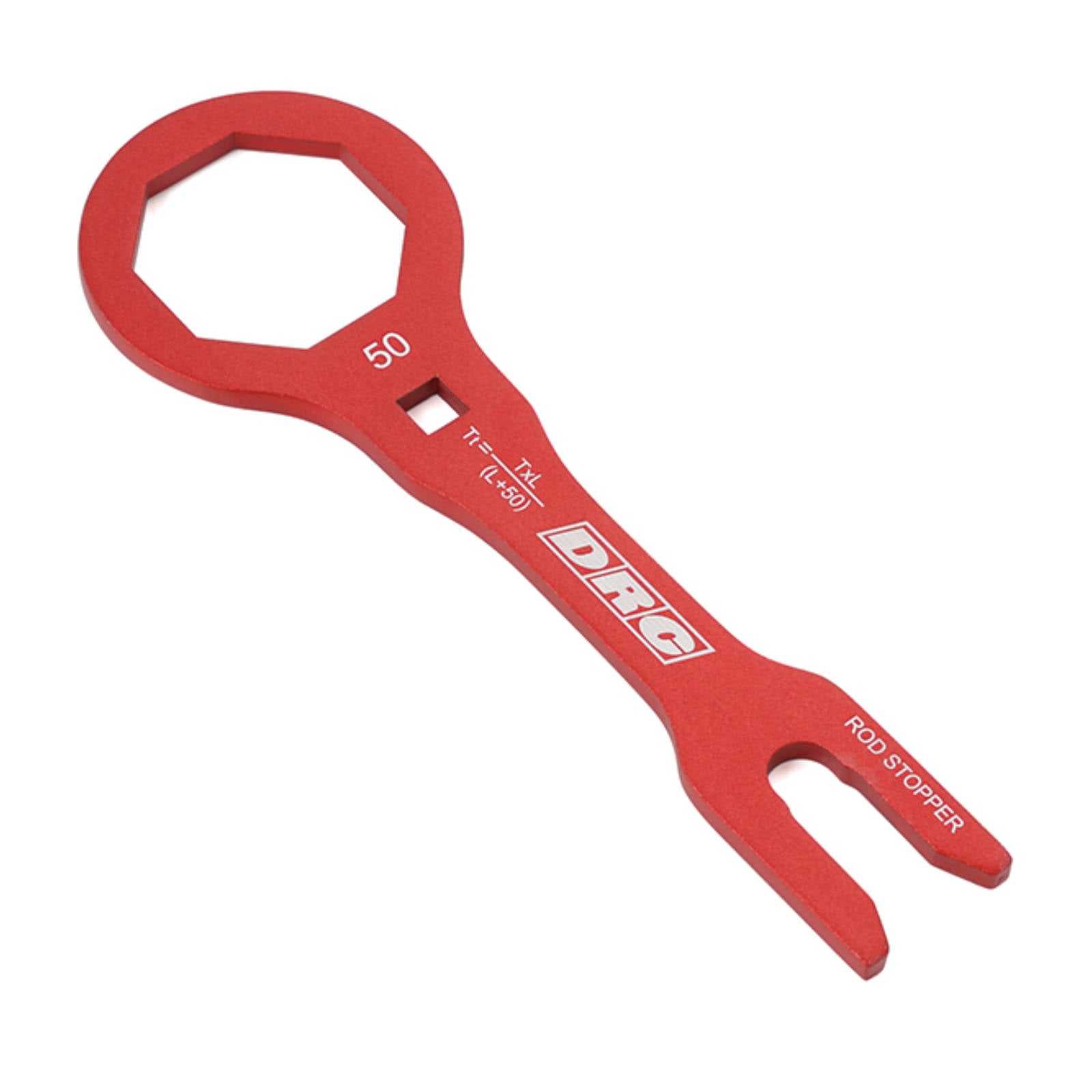 DRC, DRC PRO FORK CAP WRENCH SHOWA 50MM RED