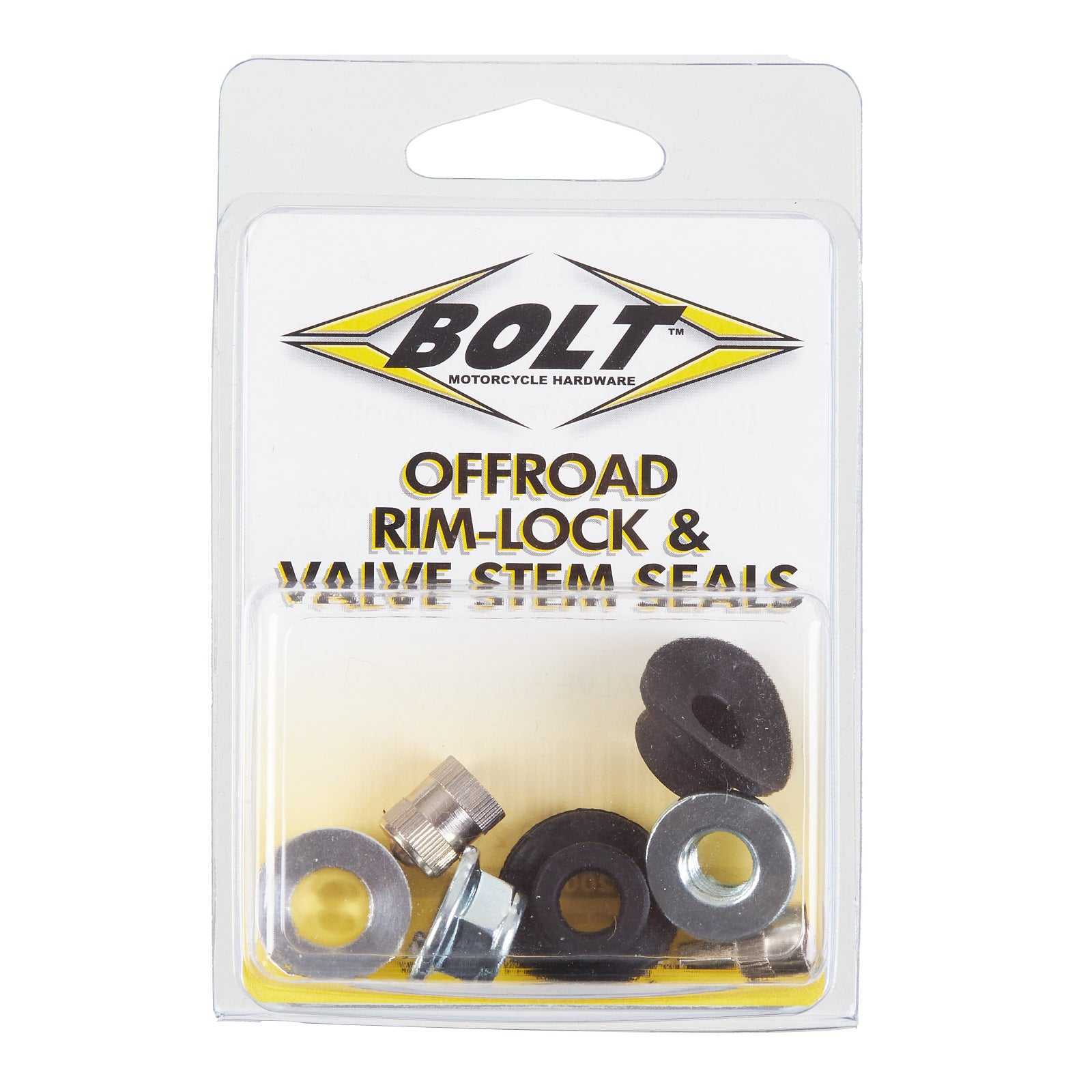 Bolt, RIM LOCK & VALVE STEM SEALS