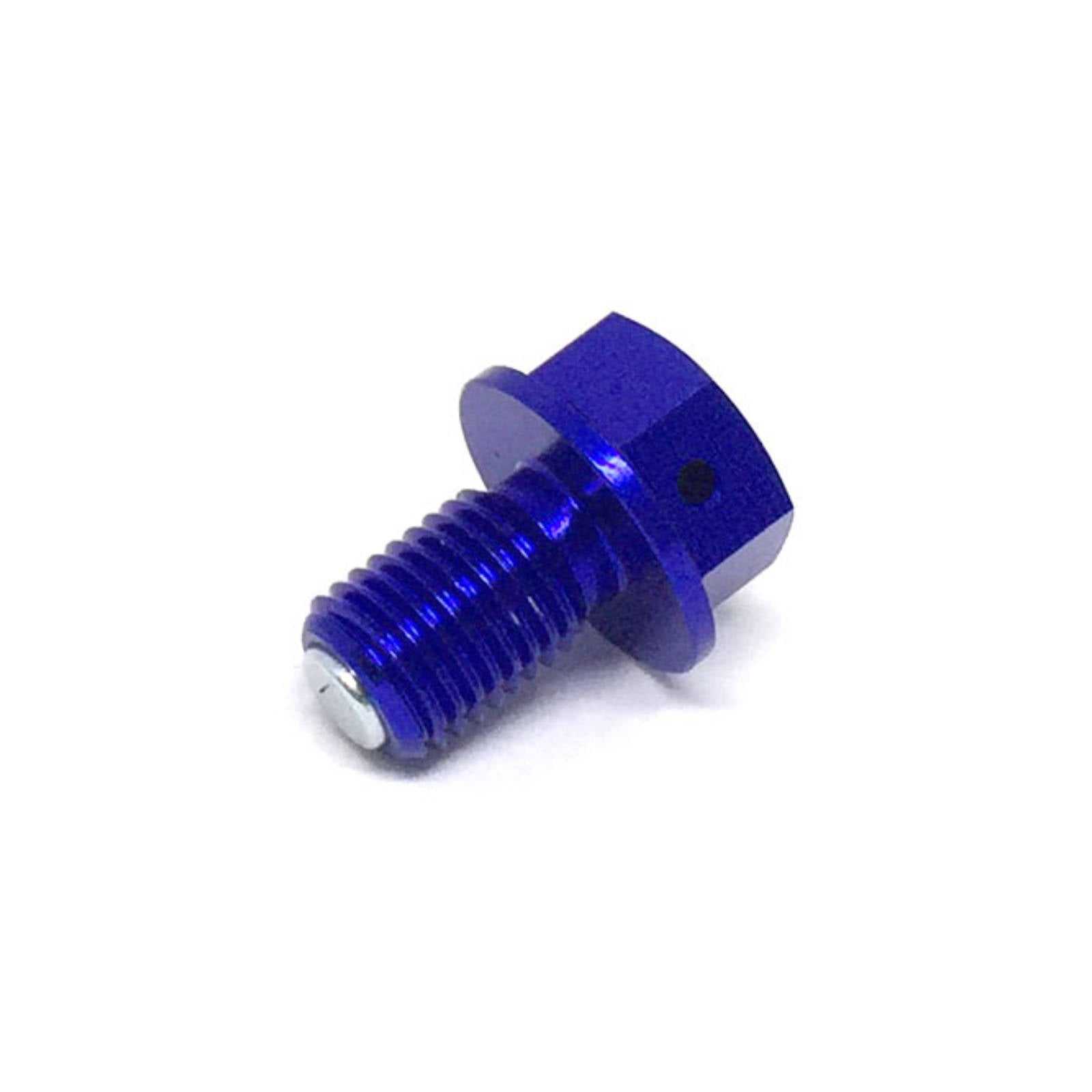 ZETA, ZETA MAGNETIC DRAIN BOLT M10X15-P1.25 BLUE