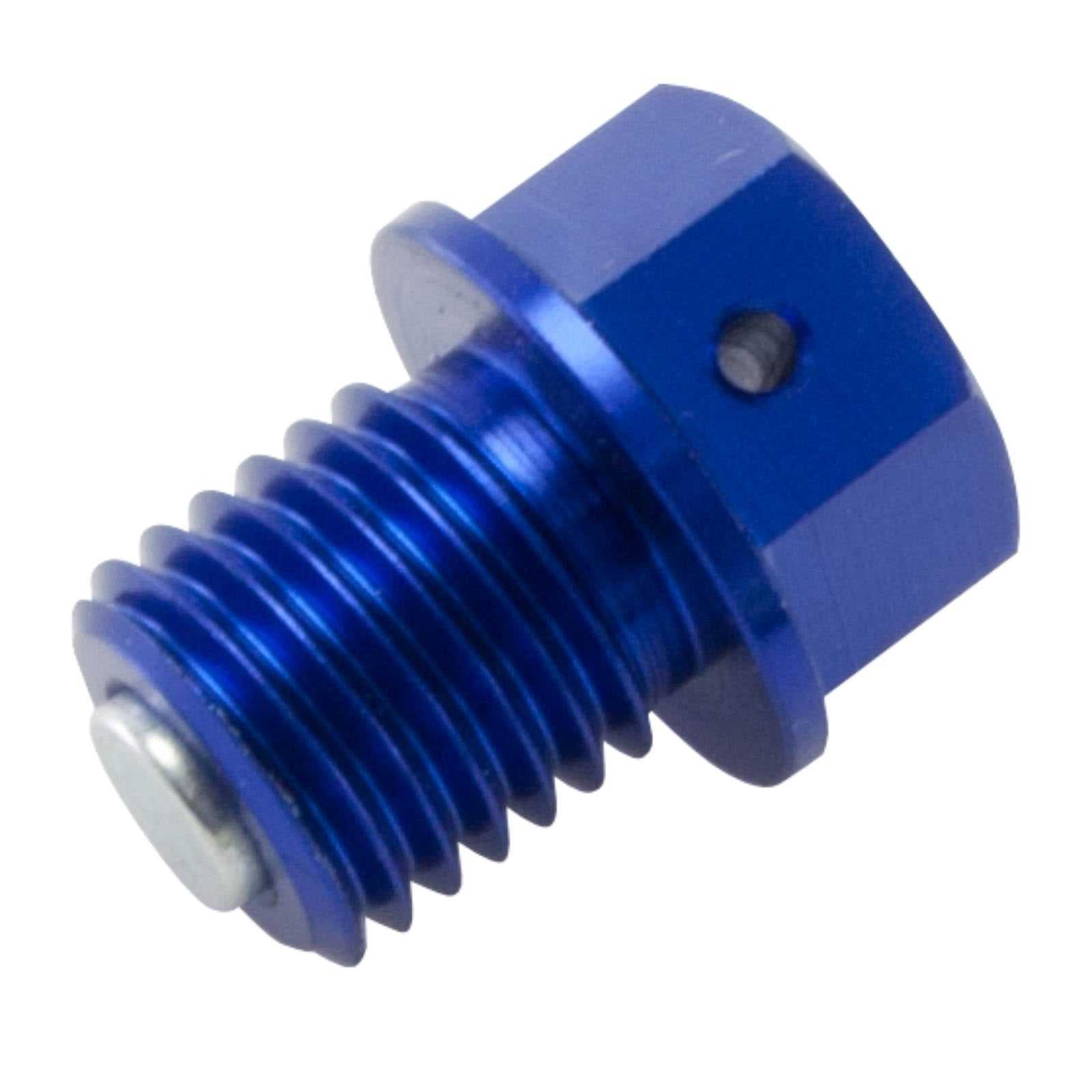 ZETA, ZETA MAGNETIC DRAIN BOLT M12X12-P1.5 BLUE