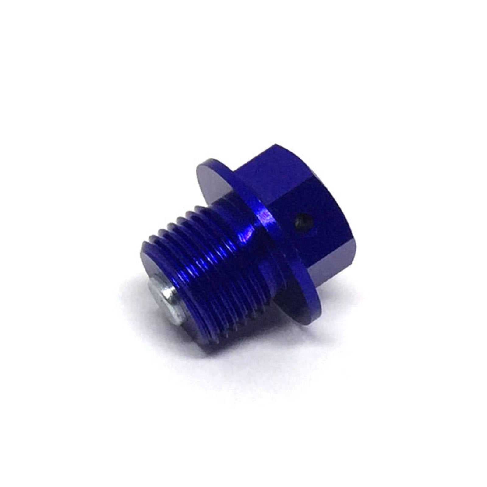 ZETA, ZETA MAGNETIC DRAIN BOLT M14X10-P1.25 BLUE