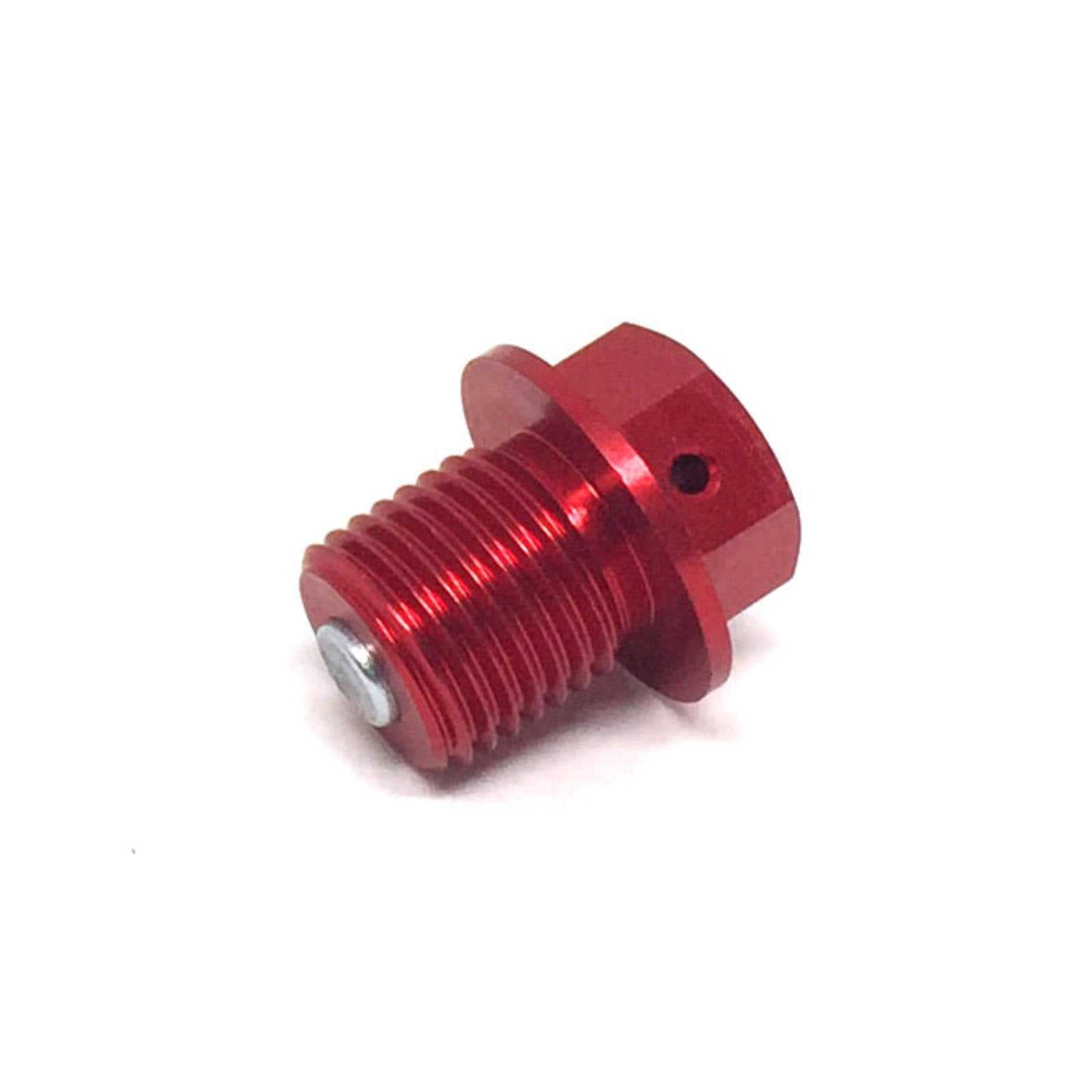 ZETA, ZETA MAGNETIC DRAIN BOLT M14X14-P1.5 RED