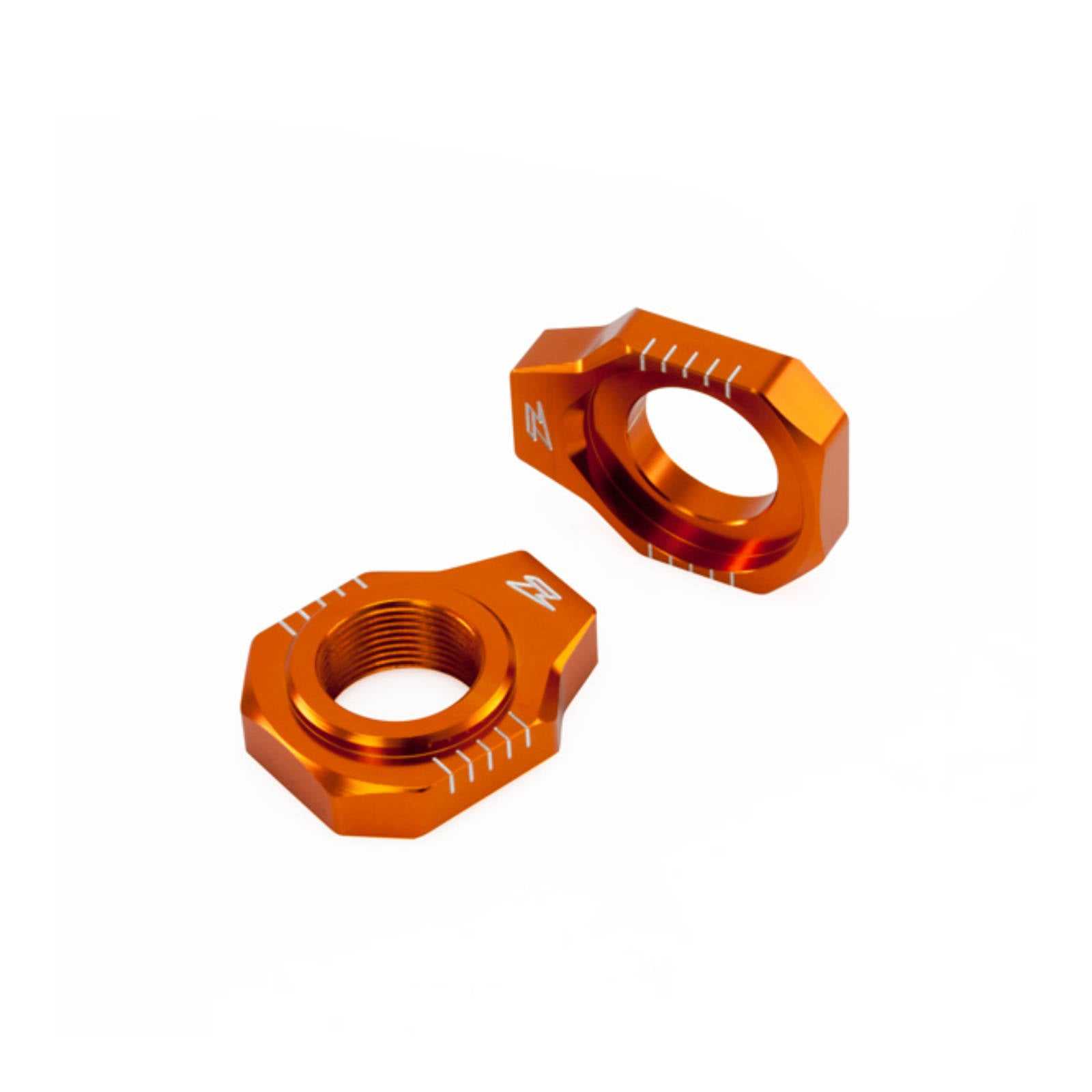 ZETA, ZETA REAR AXLE BLOCK KTM SX/SXF '13- ORANGE