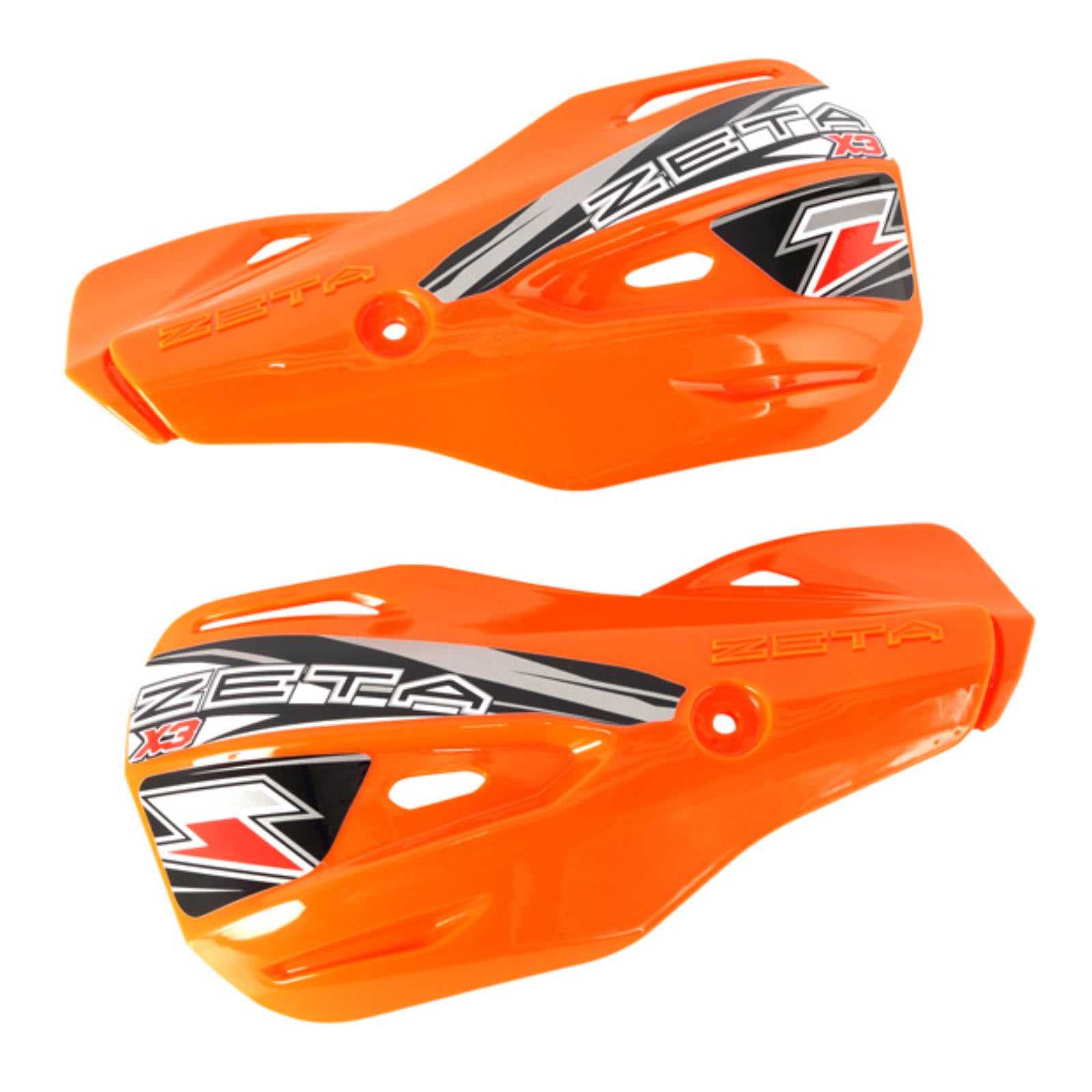 ZETA, Zeta Impact X3 Handguard Rep.plastic Orange